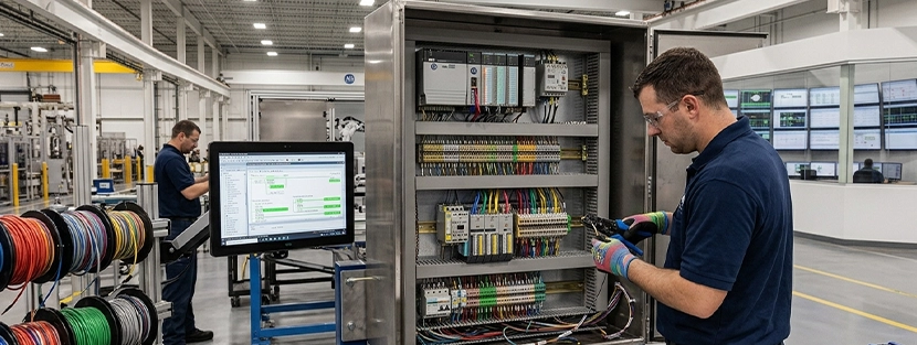 Industrial Control Panel Building
