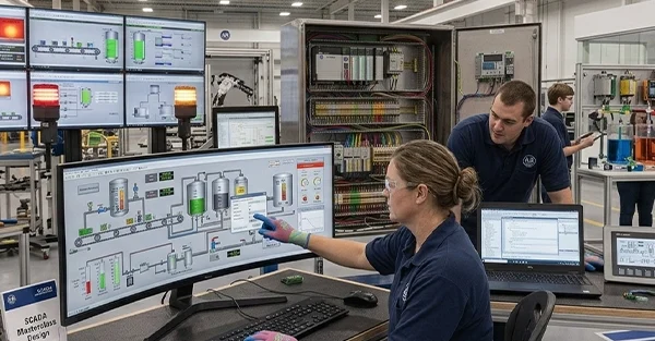 SCADA Systems Design, Monitoring & Industrial Visualization (Hands-On)