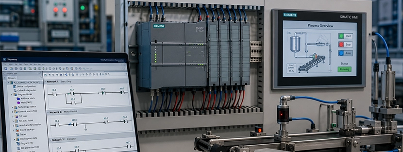 Programmable Logic Controllers (PLC) Programming & Industrial Automation (Hands-On)
