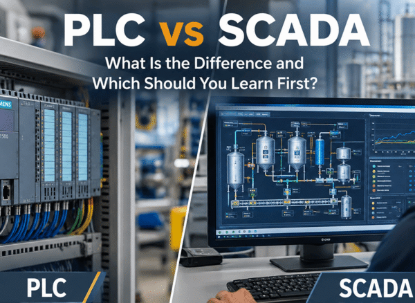 PLC vs SCADA What Is the Difference and Which Should You Learn First PLC vs SCADA What Is the Difference and Which Should You Learn First
